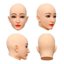 Carregar imagem no visualizador da galeria, MÁSCARA REALISTA TRANS JOVEM 100% EM SILICONE COSPLAY