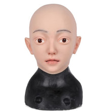 Carregar imagem no visualizador da galeria, MÁSCARA REALISTA FEMININA 100% SILICONE