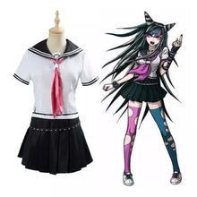 Carregar imagem no visualizador da galeria, FANTASIA IBUKI MIODA - DANGANRONPA COSPLAY UNIFORME ESCOLAR