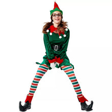 Carregar imagem no visualizador da galeria, FANTASIA PROFISSIONAL ELFO DUENDE NATAL UNISSEX