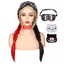 Carregar imagem no visualizador da galeria, PERUCA HARLEY QUINN ARLEQUINA - O ESQUADRÃO SUICIDA 2021