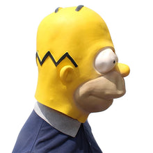 Carregar imagem no visualizador da galeria, MÁSCARA HOMMER SIMPSON COSPLAY
