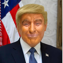 Carregar imagem no visualizador da galeria, MÁSCARA REALISTA PRESIDENTE DONALD TRUMP COSPLAY