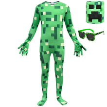 Carregar imagem no visualizador da galeria, FANTASIA MINECRAFT CREEPER INFANTIL COSPLAY