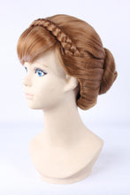 Carregar imagem no visualizador da galeria, PERUCA ANNA FROZEN COQUE COM TRANÇAS