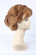 Carregar imagem no visualizador da galeria, PERUCA ANNA FROZEN COQUE COM TRANÇAS