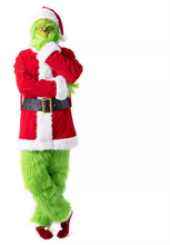Carregar imagem no visualizador da galeria, FANTASIA COMPLETA GRINCH PAPAI NOEL NATAL COSPLAY