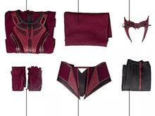 Carregar imagem no visualizador da galeria, FANTASIA FEITICEIRA ESCARLATE - MULTIVERSO DA LOUCURA COSPLAY PROFISSIONAL