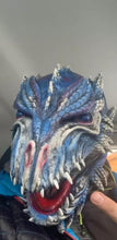 Carregar imagem no visualizador da galeria, MÁSCARA DRAGÃO DINOSSAURO AZUL