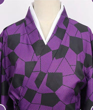 Carregar imagem no visualizador da galeria, FANTASIA KOKUSHIBO + PERUCA DEMON SLAYER COSPLAY PROFISSIONAL