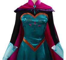 Carregar imagem no visualizador da galeria, FANTASIA ELSA FROZEN ADULTO PROFISSIONAL VESTIDO COROAÇÃO