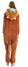 Carregar imagem no visualizador da galeria, FANTASIA LEÃO PIJAMA MACACÃO - ADULTO E INFANTIL