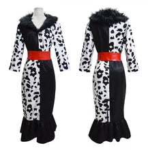 Carregar imagem no visualizador da galeria, FANTASIA CRUELLA DE VIL 101 DÁLMATAS KIT COSPLAY COMPLETO