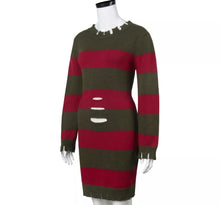 Carregar imagem no visualizador da galeria, FANTASIA VESTIDO FREDDY KRUEGER