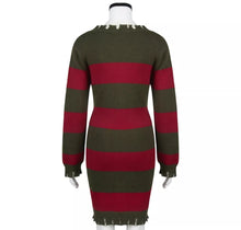 Carregar imagem no visualizador da galeria, FANTASIA VESTIDO FREDDY KRUEGER