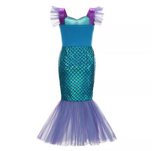 Carregar imagem no visualizador da galeria, FANTASIA ARIEL LUXO - KIT COM PERUCA