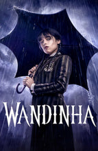 Carregar imagem no visualizador da galeria, FANTASIA WANDINHA UNIFORME NUNCA MAIS COSPLAY PROFISSIONAL