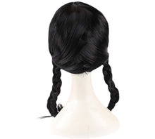 Carregar imagem no visualizador da galeria, FANTASIA WANDINHA FAMÍLIA ADDAMS ANOS 90 COSPLAY