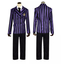 Carregar imagem no visualizador da galeria, FANTASIA UNIFORME NEVERMORE MASCULINO - WEDNESDAY - NETFLIX