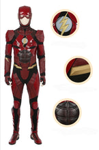 Carregar imagem no visualizador da galeria, ARMADURA THE FLASH LIGA DA JUSTIÇA COSPLAY PROFISSIONAL
