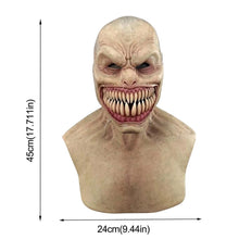 Carregar imagem no visualizador da galeria, MÁSCARA REALISTA TERROR ASSUSTADORA MONSTRO COSPLAY