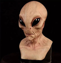 Carregar imagem no visualizador da galeria, MÁSCARA REALISTA ALIENÍGENA EXTRA TERRESTRE COSPLAY