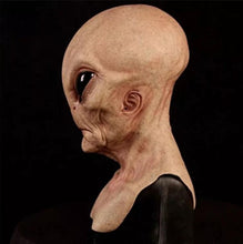 Carregar imagem no visualizador da galeria, MÁSCARA REALISTA ALIENÍGENA EXTRA TERRESTRE COSPLAY