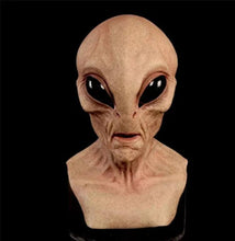 Carregar imagem no visualizador da galeria, MÁSCARA REALISTA ALIENÍGENA EXTRA TERRESTRE COSPLAY