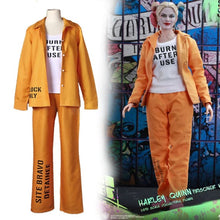 Carregar imagem no visualizador da galeria, FANTASIA HARLEY QUINN ARLEQUINA - UNIFORME PRISÃO