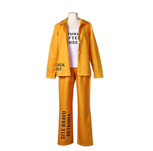 Carregar imagem no visualizador da galeria, FANTASIA HARLEY QUINN ARLEQUINA - UNIFORME PRISÃO