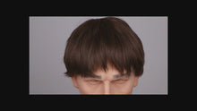 Carregar e reproduzir vídeo no visualizador da galeria, MÁSCARA REALISTA HOMEM JOVEM 100% SILICONE