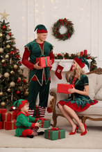 Carregar imagem no visualizador da galeria, FANTASIA PROFISSIONAL DUENDE ELFO NATAL FEMININO E MASCULINO ADULTO
