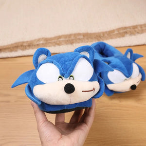 PANTUFA SONIC HEDGEHOG INFANTIL