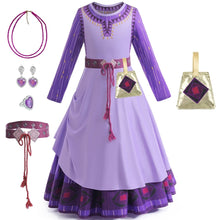 Carregar imagem no visualizador da galeria, FANTASIA ASHA INFANTIL PRINCESA DISNEY - FILME WISH
