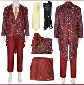 FANTASIA O MÁSKARA - JIM CARREY - TERNO VERMELHO