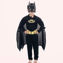 Carregar imagem no visualizador da galeria, Fantasia Batman Infantil Com Músculos
