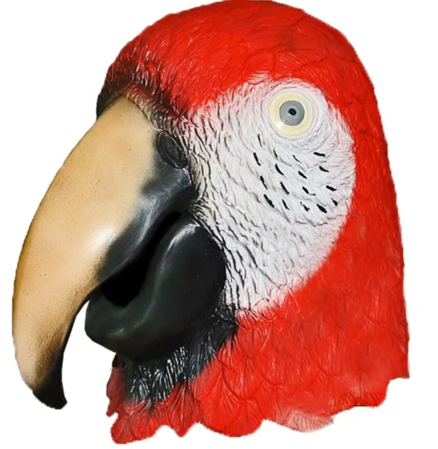 MÁSCARA ARARA VERMELHA