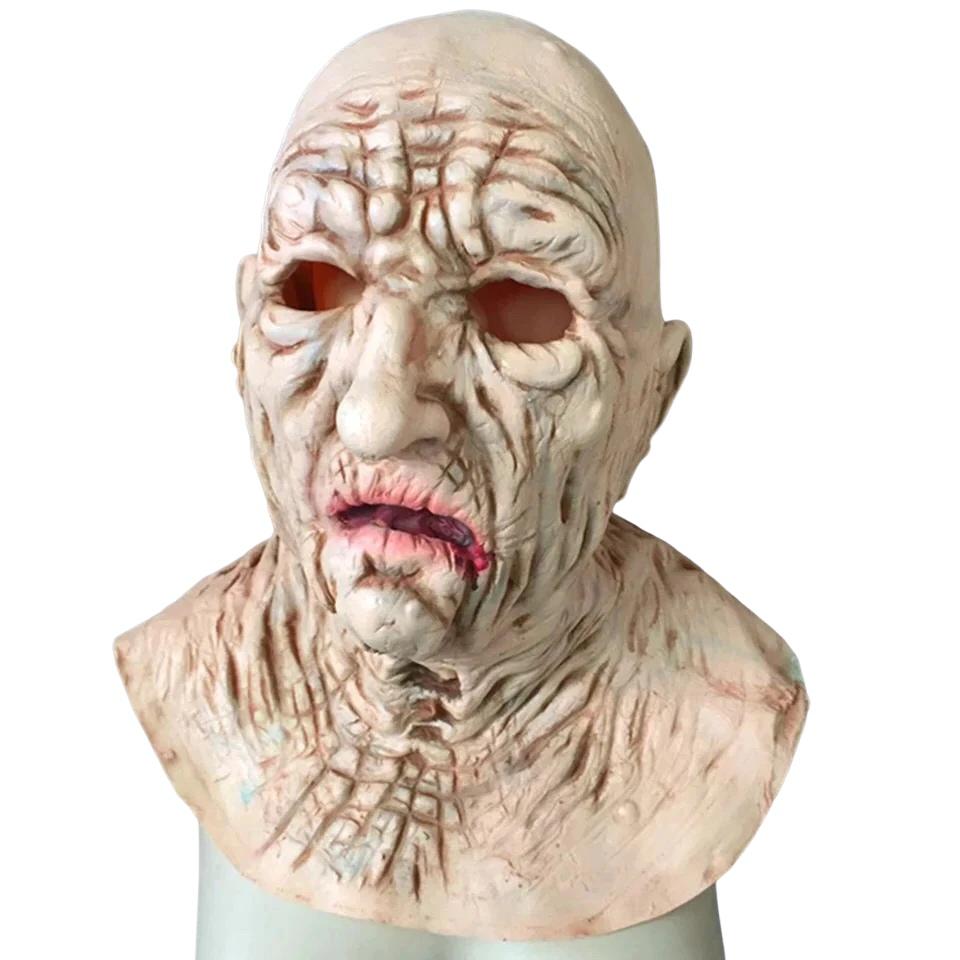 MÁSCARA REALISTA HOMEM IDOSO COSPLAY