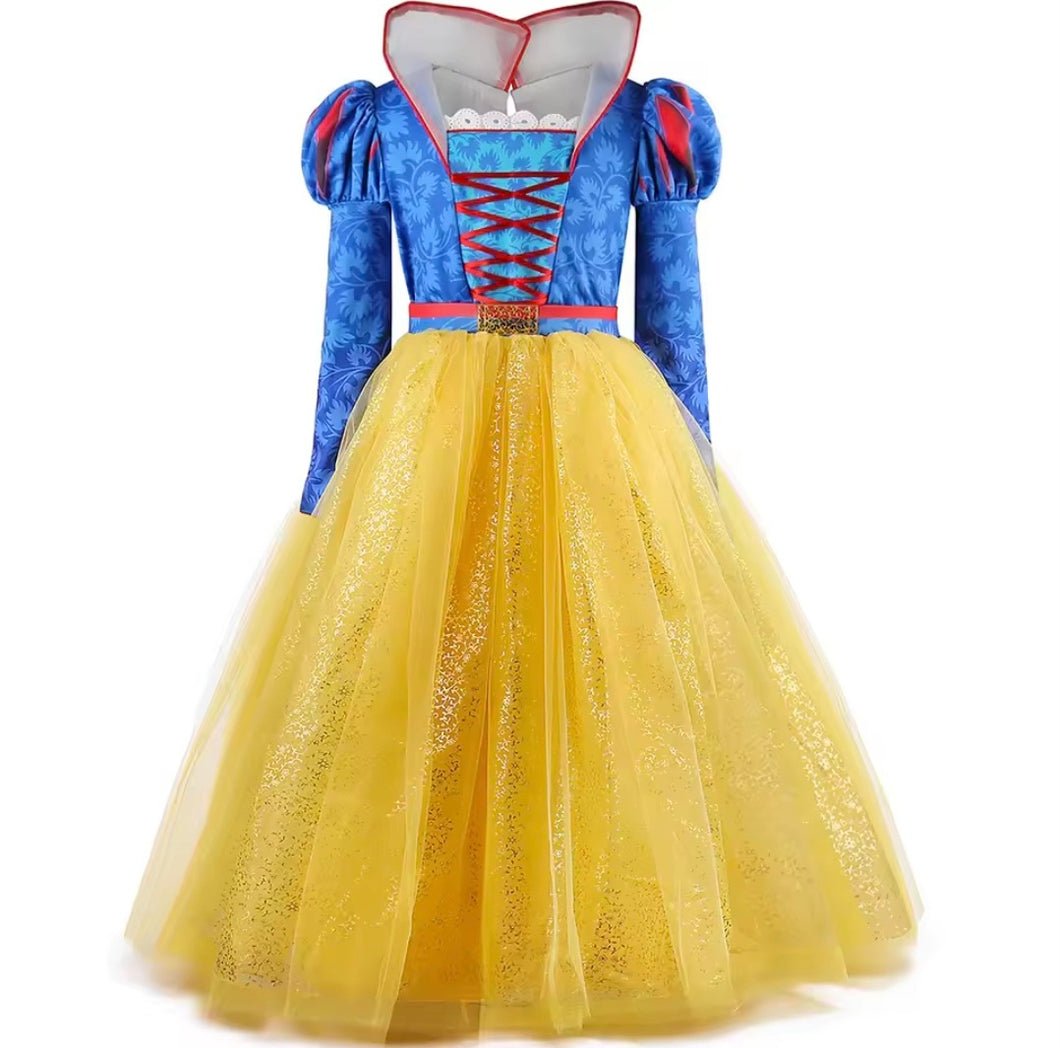 FANTASIA BRANCA DE NEVE INFANTIL LUXO