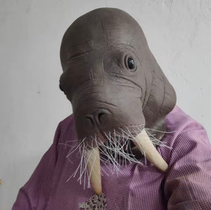 MÁSCARA MORSA FOCA LEÃO MARINHO