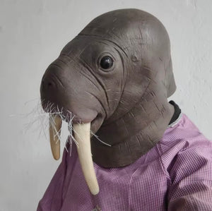MÁSCARA MORSA FOCA LEÃO MARINHO