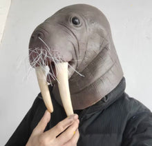 Carregar imagem no visualizador da galeria, MÁSCARA MORSA FOCA LEÃO MARINHO
