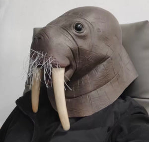 MÁSCARA MORSA FOCA LEÃO MARINHO