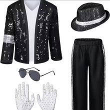 Carregar imagem no visualizador da galeria, FANTASIA MICHAEL JACKSON COSPLAY COMPLETA
