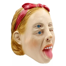 Carregar imagem no visualizador da galeria, MÁSCARA MULHER ROSTO DUPLO OLHOS COSPLAY
