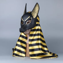 Carregar imagem no visualizador da galeria, MÁSCARA ANÚBIS EGÍPCIO COSPLAY
