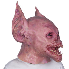 Carregar imagem no visualizador da galeria, MÁSCARA MORCEGO REALISTA TERROR HORROR COSPLAY
