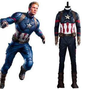 FANTASIA CAPITÃO AMÉRICA GUERRA CIVIL COSPLAY PROFISSIONAL