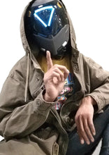 Carregar imagem no visualizador da galeria, MÁSCARA CAPACETE JOGO OVERWATCH LED
