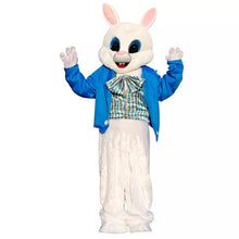 Carregar imagem no visualizador da galeria, FANTASIA MASCOTE COELHO DA PÁSCOA AZUL  
